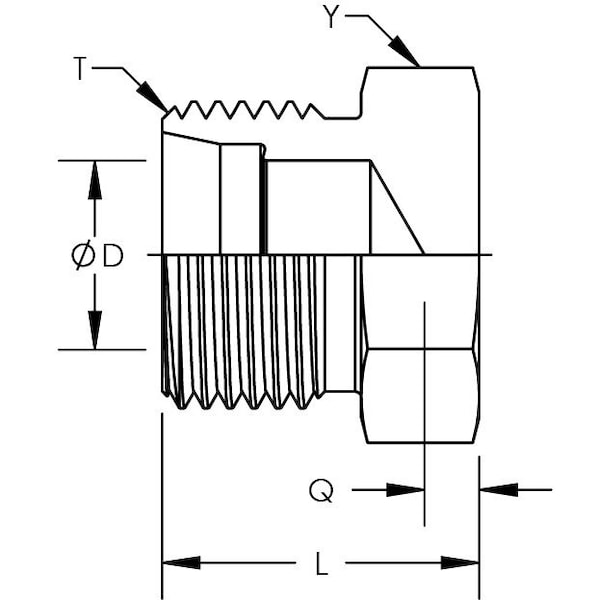 Flareless Compression Plug